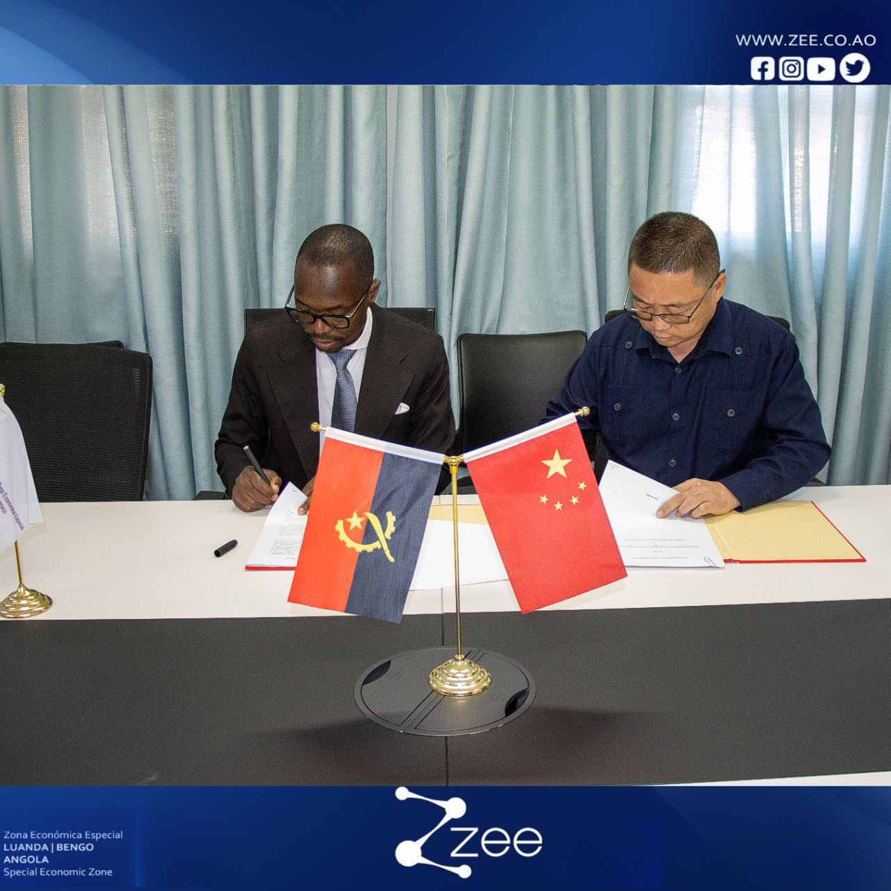 ZEE EP e Empresa Chinesa Firmam Acordo Para Desenvolvimento De Parque Industrial Integrado